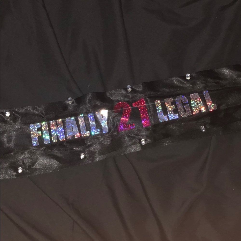 Birthday (21) Sash